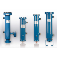 ESK 油分離器，有效地分離多層篩體和擋板上的壓縮氣流中攜帶的油