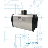 Evian 旋轉(zhuǎn)氣動(dòng)執(zhí)行器，AISI 316氣動(dòng)執(zhí)行機(jī)構(gòu)