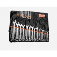 Bahco公制平面組合式扳手套裝24T 26T雙向尺寸標(biāo)記