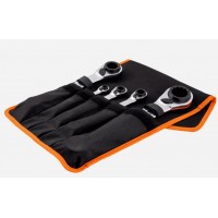 Bahco5件S4RM/5T鉆頭適配器1RMA-SQ 4合1棘輪扳手套裝