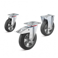 torwegge中型腳輪EPUK噪音低滾動(dòng)阻力小用于棘手工業(yè)應(yīng)用