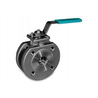 interapp BVC21緊湊型全通徑頂部法蘭二通球閥金屬閥體