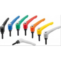 KIPP亞光紋理帶保護(hù)帽可調(diào)式手柄K0122_STM內(nèi)外螺紋