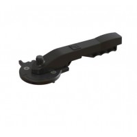 interapp 聚酯涂層手柄帶凹槽手動(dòng)操作閥門HLA鋁制