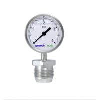 德國Negele Messtechnik MAN-63 壓力表，帶 63 mm 刻度