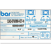 bar智能執(zhí)行器用于化學(xué)過(guò)程AS-008