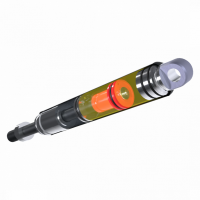 bansbach P型氣彈簧縮回方向剛性鎖定推出方向有條件剛性鎖定