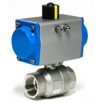 bar PKN帶有浮動精密球氣動執(zhí)行器閥門二通自動閥