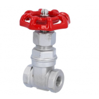 END-Armaturen閘閥，內(nèi)螺紋連接，閥體及外殼材質(zhì)為不銹鋼材質(zhì)