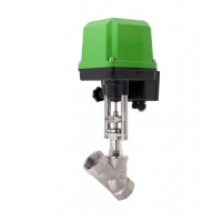 Schubert & Salzer 7310型傾斜座電動閥，適用于中性和侵蝕性介質(zhì)