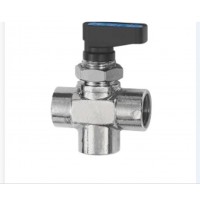 RIEGLER  安培1083型號(hào)用于分流介質(zhì)的 3 通球閥