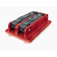 Boerkey滑動(dòng)滾輪AS-H-50CrV4用于重型設(shè)備搬運(yùn)